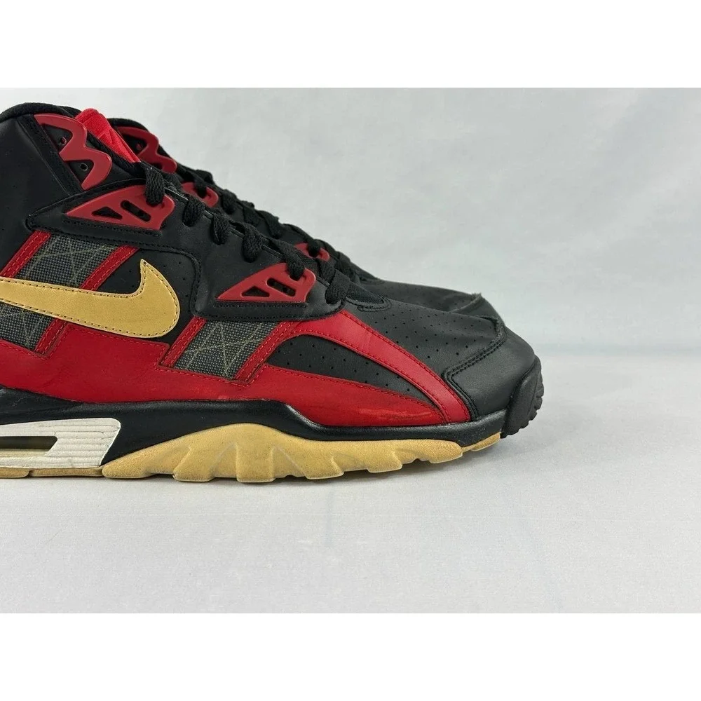 Nike Air Trainer SC High 'San Francisco 49ers' 2012 Men's 302346-070 Size 12